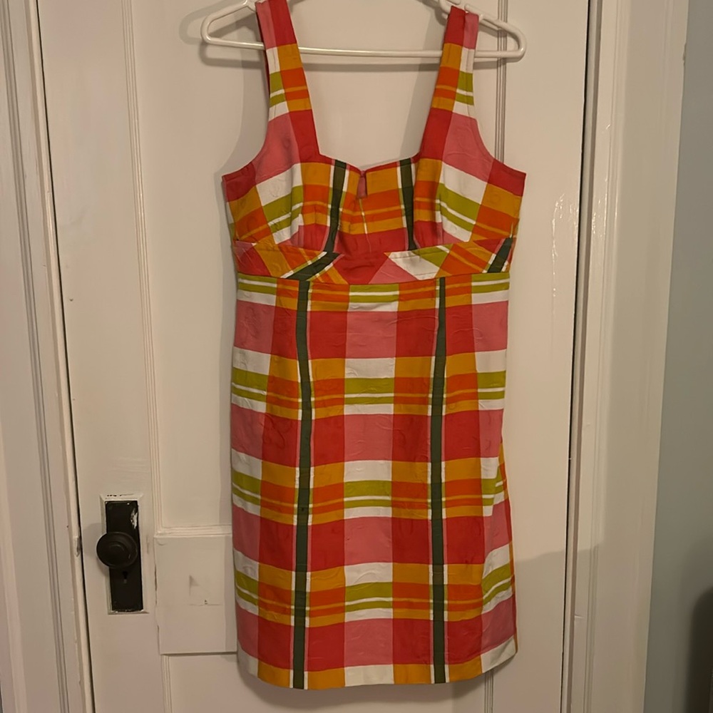 Trina Turk plaid dress